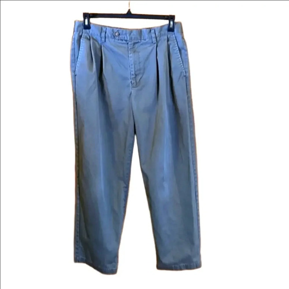 Vintage Redhead Outdoor Light Olive Green Canvas Pants 34Wx30L - Picture 1 of 12